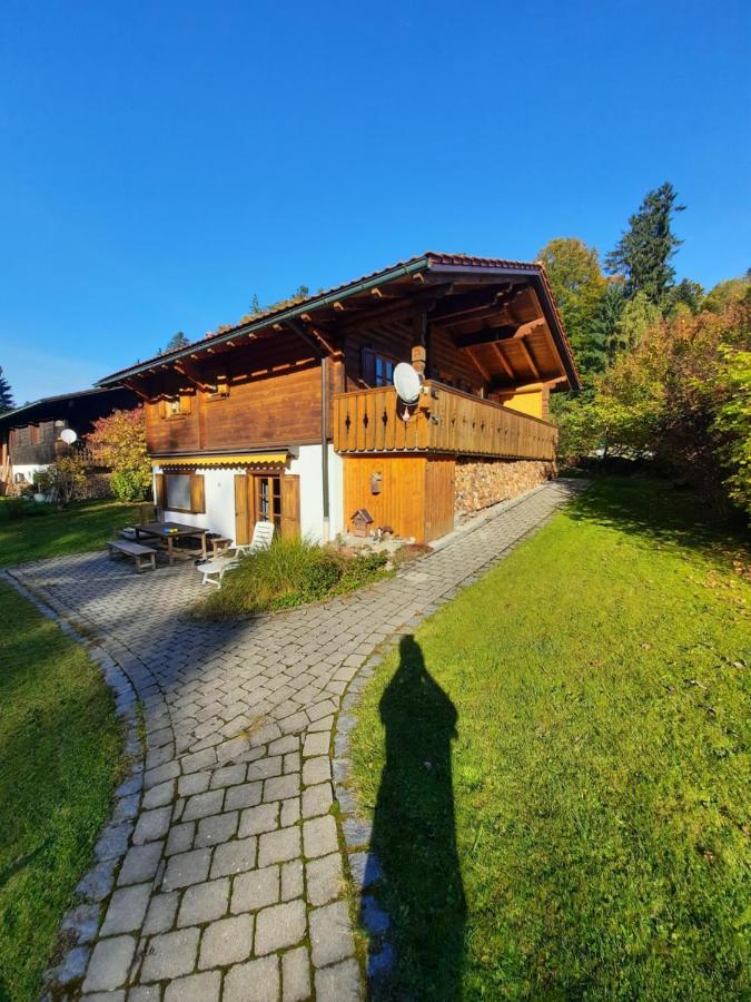 Huettenzauber Ferienwohnung Mitten Im Nationalpark Lindberg Esterno foto
