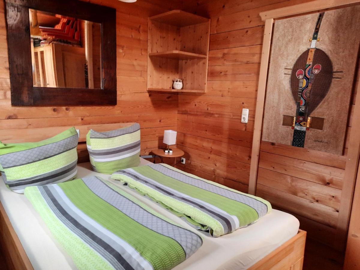 Huettenzauber Ferienwohnung Mitten Im Nationalpark Lindberg Esterno foto
